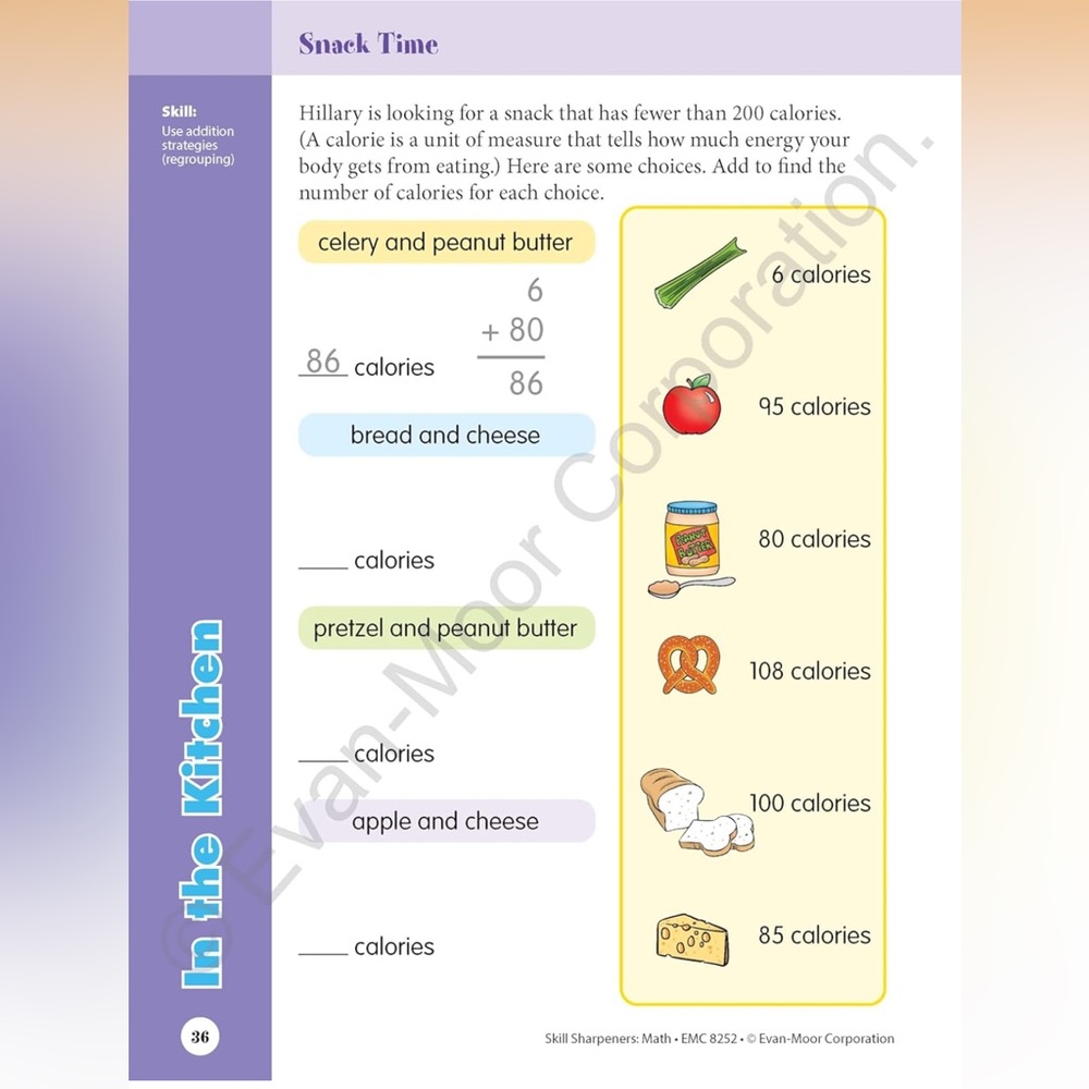 Evan Moor Math workbook bundle - Picture 14 of 16